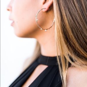 Kendra Scott Lety Hoops Gold